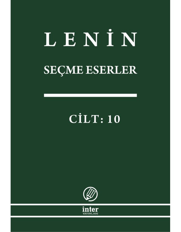Lenin Seçme Eserler Cilt 10