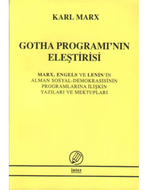 Gotha Programı'nın Eleştirisi