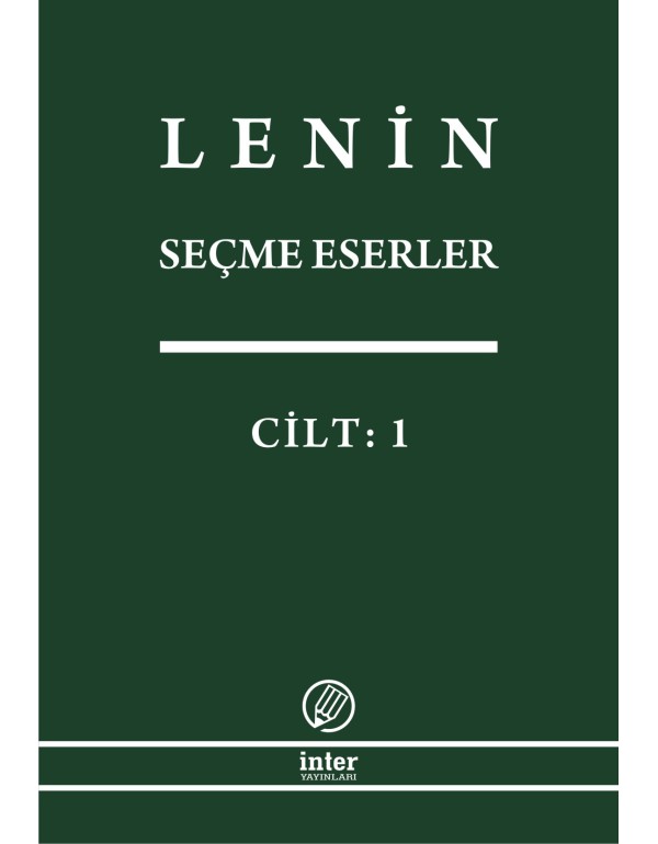 Lenin Seçme Eserler Cilt 1
