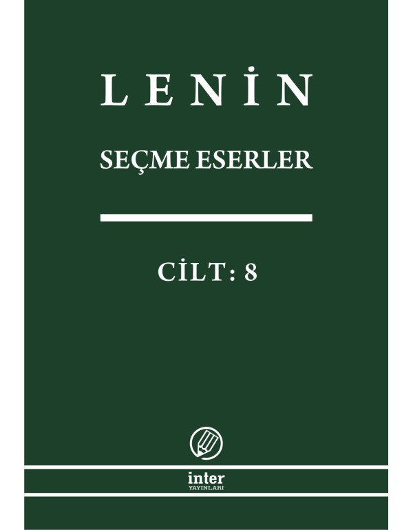 Lenin Seçme Eserler Cilt 8